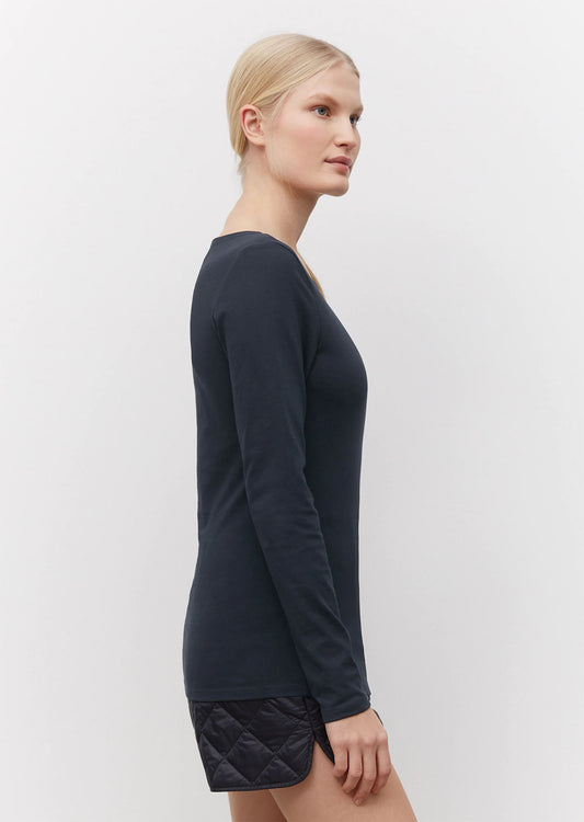Longsleeve aus Organic-Cotton - Single-Jersey - Marc O'Polo