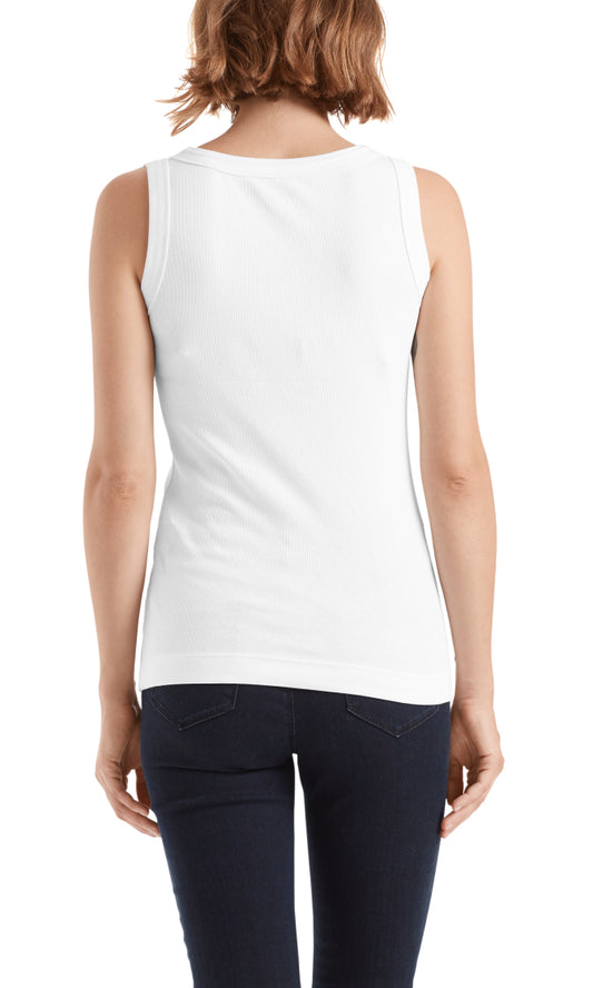 Tanktop aus Feinripp - Marc Cain Essentials