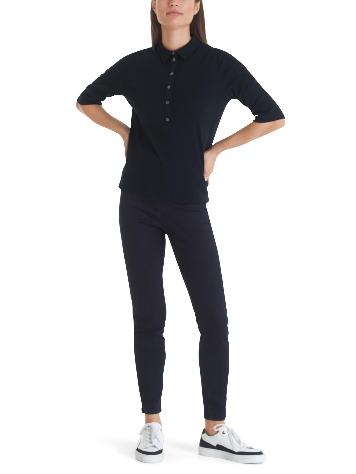 Poloshirt aus Baumwolle - Marc Cain Essentials