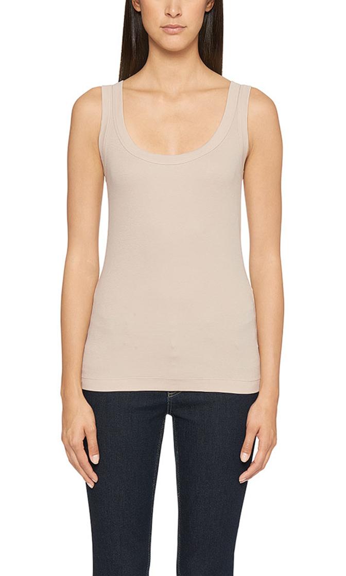 Tanktop aus Feinripp - Marc Cain Essentials