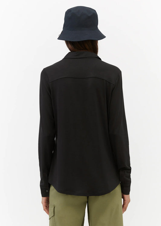 Jersey-Bluse aus Lenzing™ Ecovero™ - Marc O'Polo