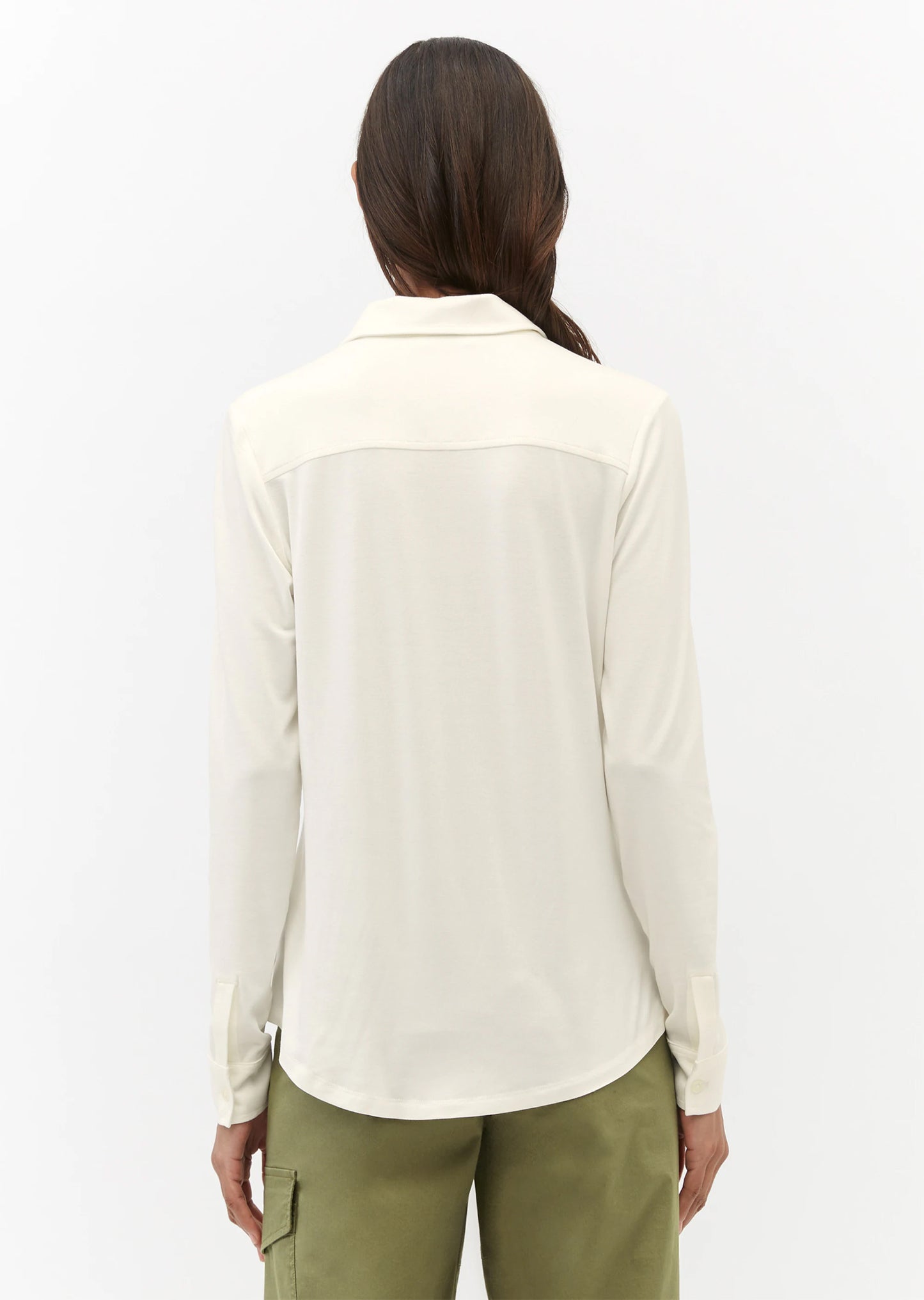 Jersey-Bluse aus Lenzing™ Ecovero™ - Marc O'Polo
