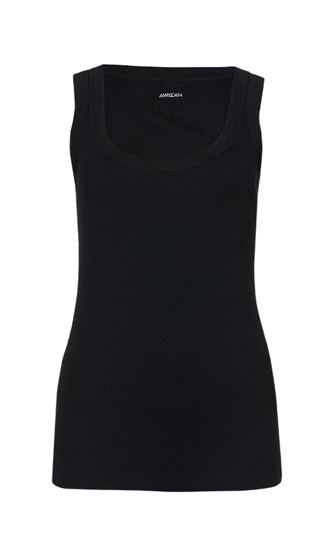 Tanktop aus Feinripp - Marc Cain Essentials