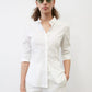 Langarm-Bluse in Stretch-Popeline-Qualität - Marc O'Polo